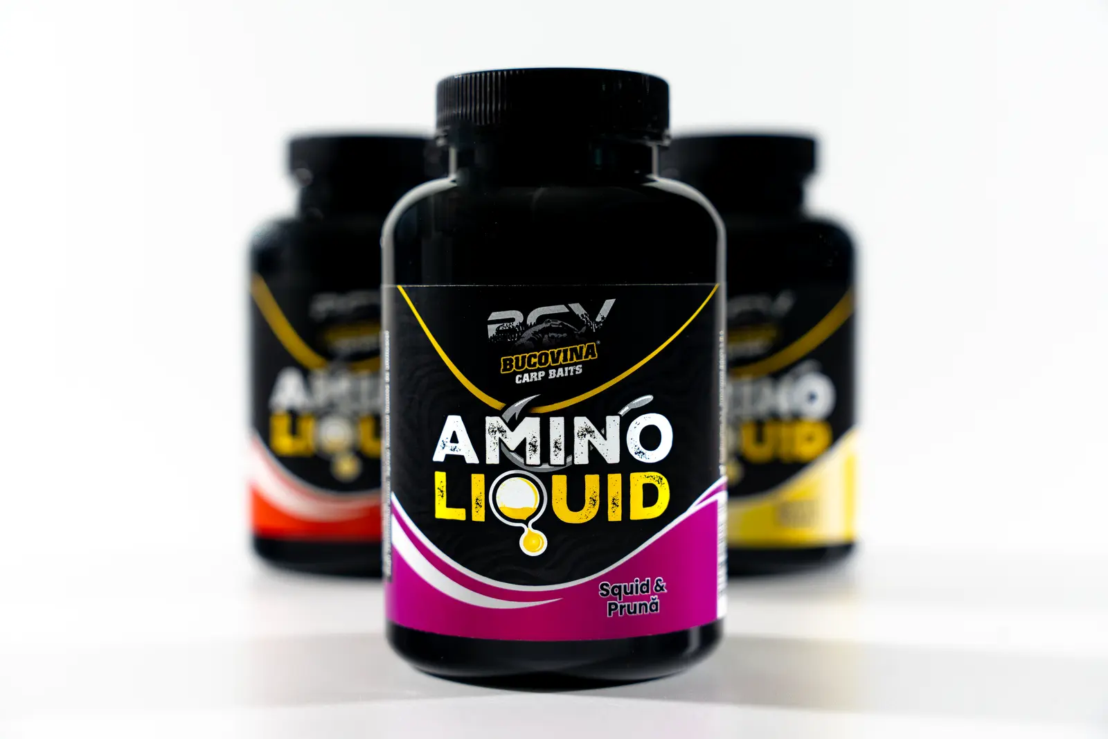ликуид Amino Liquid Squid Pruna 250ml Ликуид Bucovina Baits Amino Liquid - Squid Pruna 250ml | NEW 2025